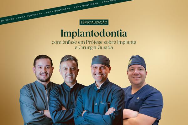 Imagem do curso: Especialização em Implantodontia com ênfase em Prótese sobre Implante e Cirurgia Guiada
